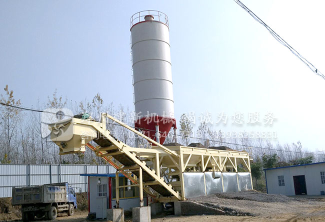 开云手机网·（中国）官方版在线ZWB400稳定土拌和站一体机驻扎河北秦皇岛